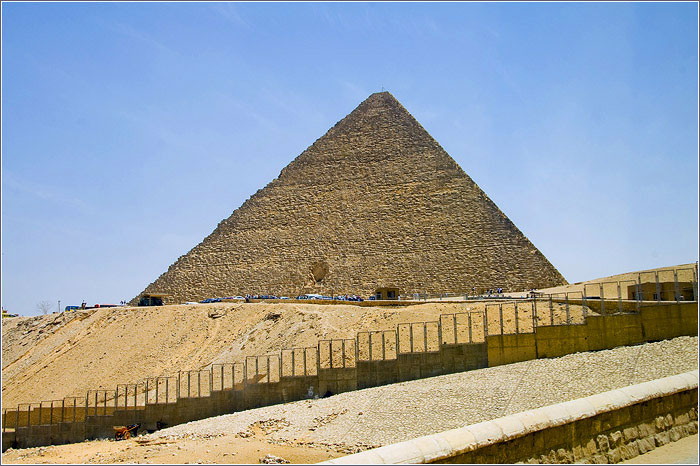 Египет. Пирамиды  в Гизе