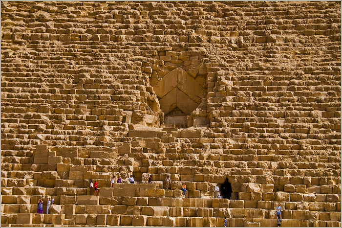 Египет. Пирамида Хеопса