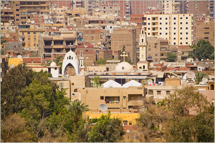 Египет. Христианский храм в Гизе
