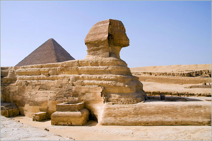 Египет. Пирамиды и Сфинкс в Гизе