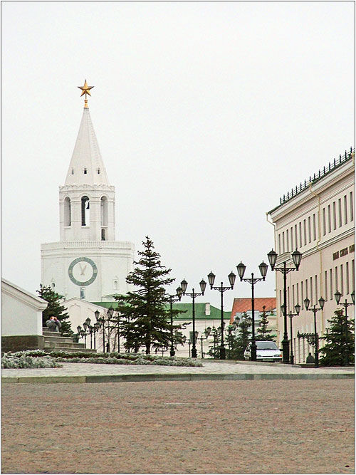 Казань. Спасская башня кремля