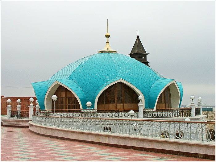 У мечети Кул Шариф. Казань