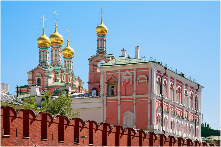 Московский Кремль. Соборная площадь. Фото.
