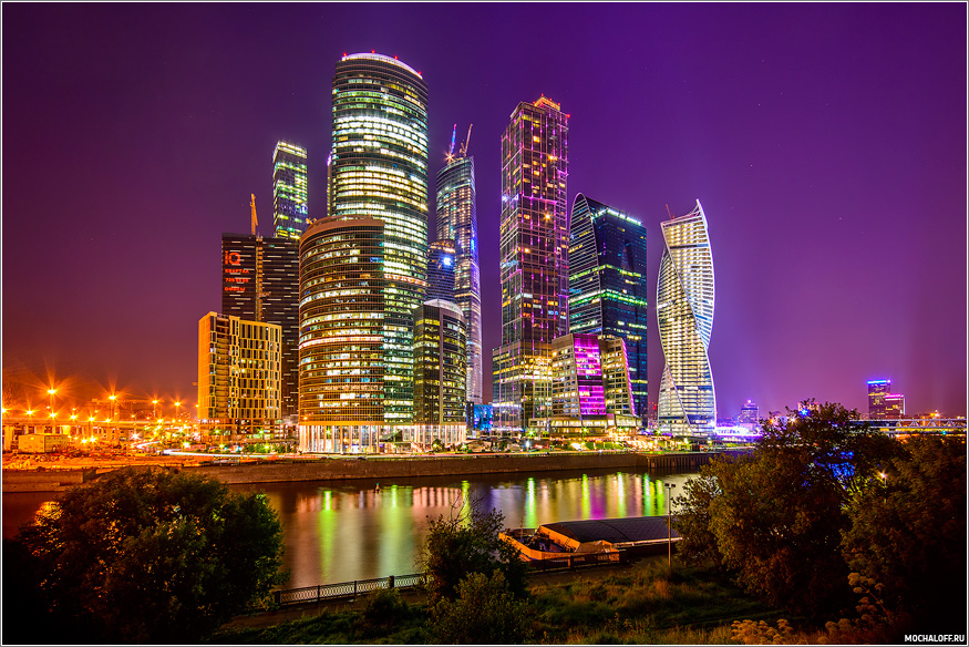 Москва-Сити. Фото 2015 г. 