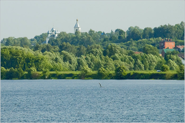 Москва-река. Церковь Никиты Великомученика в Софьино