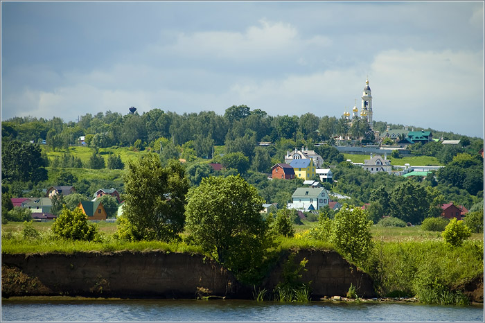  Москва-река.  Церковь Михаила Архангела в Михайловской Слободе 