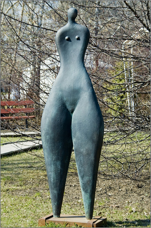 Музеон. Фото.  Парк искусств в Москве. Парк скульптуры за ЦДХ