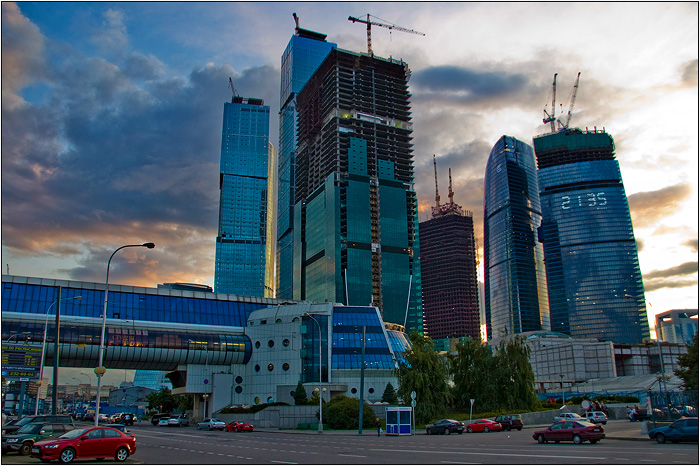 Деловой центр. Москва Сити. 