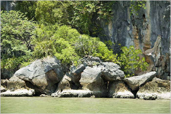 Тайланд. национальный парк Пханг-Нга. Острова.