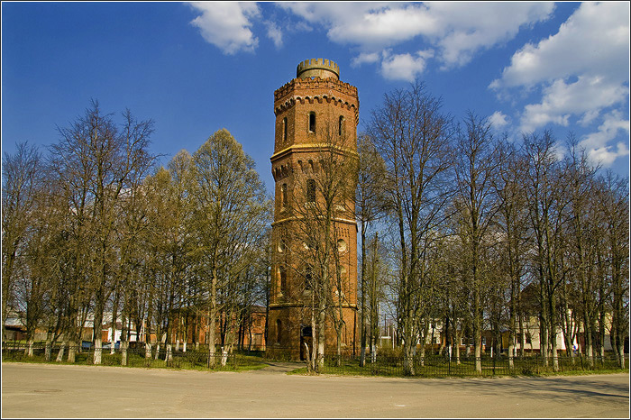 Зарайск. Старая водонапорная башня